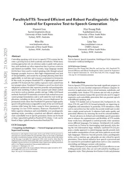 ParaStyleTTS: Toward Efficient and Robust Paralinguistic Style Control for Expressive Text-to-Speech Generation