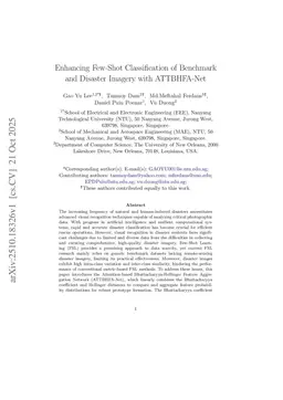 Enhancing Few-Shot Classification of Benchmark and Disaster Imagery with ATTBHFA-Net