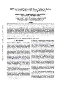 CEFR-Annotated WordNet: LLM-Based Proficiency-Guided Semantic Database for Language Learning