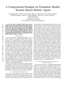 A Compositional Paradigm for Foundation Models: Towards Smarter Robotic Agents