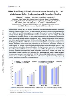 BAPO: Stabilizing Off-Policy Reinforcement Learning for LLMs via Balanced Policy Optimization with Adaptive Clipping