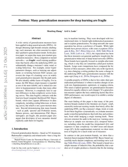 Position: Many generalization measures for deep learning are fragile