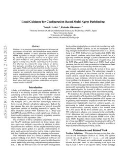 Local Guidance for Configuration-Based Multi-Agent Pathfinding