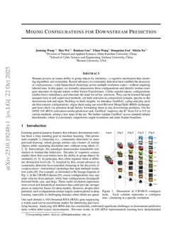 Mixing Configurations for Downstream Prediction