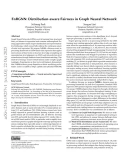 FnRGNN: Distribution-aware Fairness in Graph Neural Network