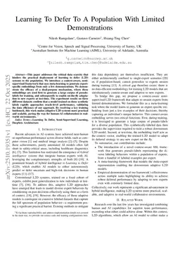 Learning To Defer To A Population With Limited Demonstrations