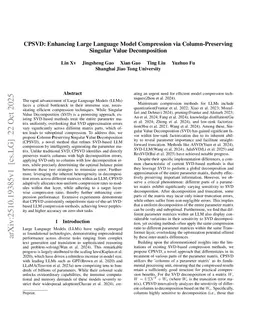 Beyond Uniform SVD:Dual-Level Optimization across Columns and Modules for LLM Compression