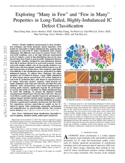 Exploring "Many in Few" and "Few in Many" Properties in Long-Tailed, Highly-Imbalanced IC Defect Classification