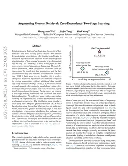 Augmenting Moment Retrieval: Zero-Dependency Two-Stage Learning
