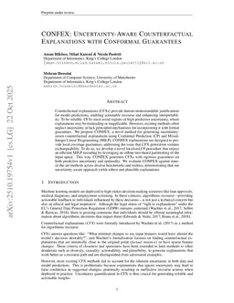 CONFEX: Uncertainty-Aware Counterfactual Explanations with Conformal Guarantees