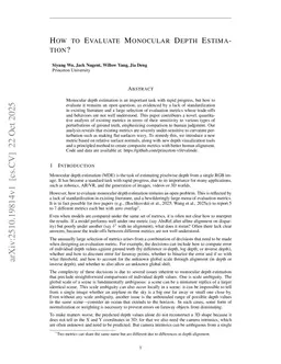 Toward A Better Understanding of Monocular Depth Evaluation