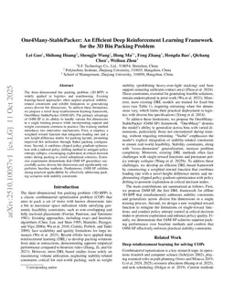One4Many-StablePacker: An Efficient Deep Reinforcement Learning Framework for the 3D Bin Packing Problem