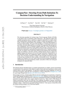 CompassNav: Steering From Path Imitation To Decision Understanding In Navigation