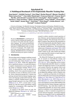 BabyBabelLM: A Multilingual Benchmark of Developmentally Plausible Training Data