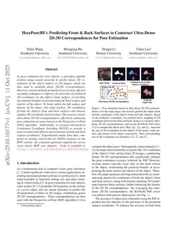 HccePose(BF): Predicting Front & Back Surfaces to Construct Ultra-Dense 2D-3D Correspondences for Pose Estimation