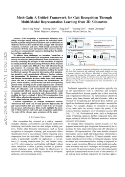 Mesh-Gait: A Unified Framework for Gait Recognition Through Multi-Modal Representation Learning from 2D Silhouettes