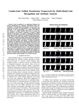 Combo-Gait: Unified Transformer Framework for Multi-Modal Gait Recognition and Attribute Analysis