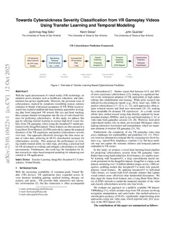 Towards Cybersickness Severity Classification from VR Gameplay Videos Using Transfer Learning and Temporal Modeling