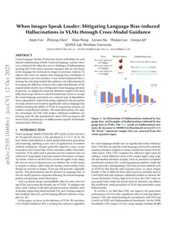 When Images Speak Louder: Mitigating Language Bias-induced Hallucinations in VLMs through Cross-Modal Guidance