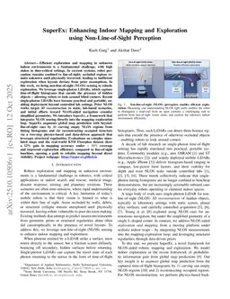 SuperEx: Enhancing Indoor Mapping and Exploration using Non-Line-of-Sight Perception
