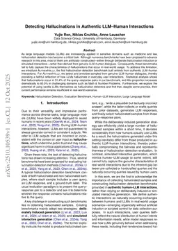 Detecting Hallucinations in Authentic LLM-Human Interactions