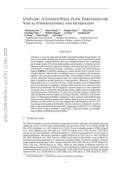 UniFlow: A Unified Pixel Flow Tokenizer for Visual Understanding and Generation