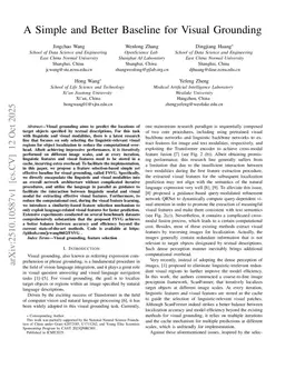 A Simple and Better Baseline for Visual Grounding