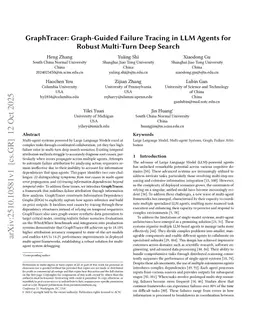 GraphTracer: Graph-Guided Failure Tracing in LLM Agents for Robust Multi-Turn Deep Search