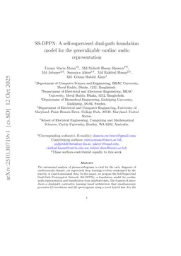 SS-DPPN: A self-supervised dual-path foundation model for the generalizable cardiac audio representation