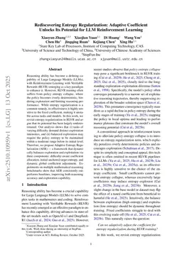 Rediscovering Entropy Regularization: Adaptive Coefficient Unlocks Its Potential for LLM Reinforcement Learning