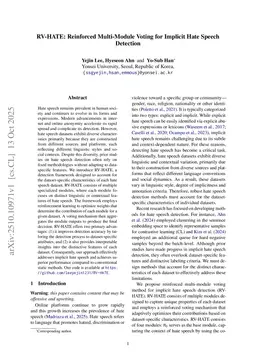 RV-HATE: Reinforced Multi-Module Voting for Implicit Hate Speech Detection