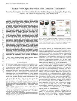 Source-Free Object Detection with Detection Transformer
