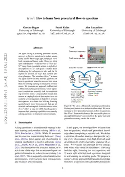 $How^{2}$: How to learn from procedural How-to questions