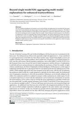 Beyond single-model XAI: aggregating multi-model explanations for enhanced trustworthiness