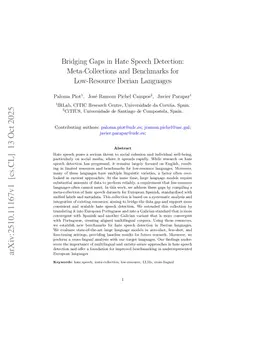 Bridging Gaps in Hate Speech Detection: Meta-Collections and Benchmarks for Low-Resource Iberian Languages