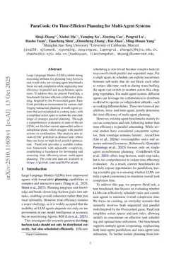 ParaCook: On Time-Efficient Planning for Multi-Agent Systems