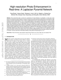 High-resolution Photo Enhancement in Real-time: A Laplacian Pyramid Network