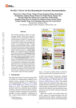 OneRec-Think: In-Text Reasoning for Generative Recommendation