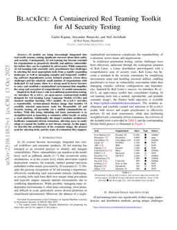 BlackIce: A Containerized Red Teaming Toolkit for AI Security Testing