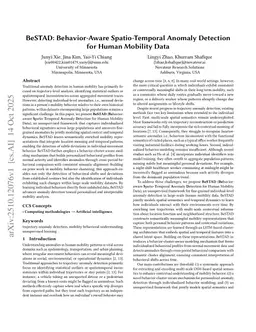 BeSTAD: Behavior-Aware Spatio-Temporal Anomaly Detection for Human Mobility Data