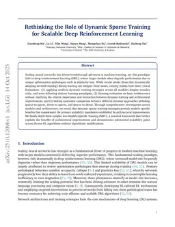 Rethinking the Role of Dynamic Sparse Training for Scalable Deep Reinforcement Learning