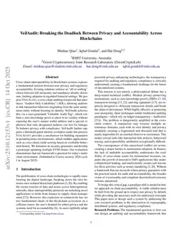 VeilAudit: Breaking the Deadlock Between Privacy and Accountability Across Blockchains