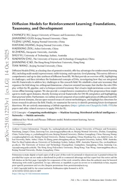 Diffusion Models for Reinforcement Learning: Foundations, Taxonomy, and Development
