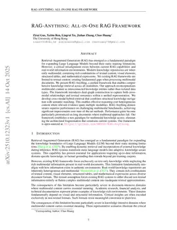 RAG-Anything: All-in-One RAG Framework