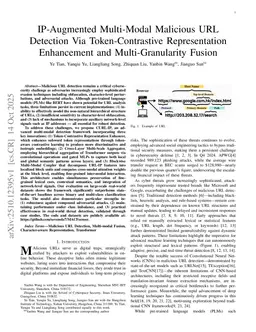 IP-Augmented Multi-Modal Malicious URL Detection Via Token-Contrastive Representation Enhancement and Multi-Granularity Fusion