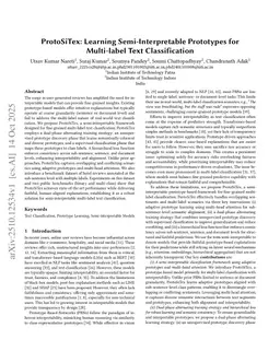 ProtoSiTex: Learning Semi-Interpretable Prototypes for Multi-label Text Classification