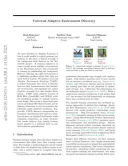 Universal Adaptive Environment Discovery