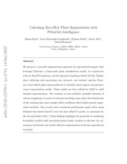 Unlocking Zero-Shot Plant Segmentation with Pl@ntNet Intelligence