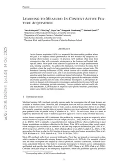 Learning-To-Measure: In-context Active Feature Acquisition