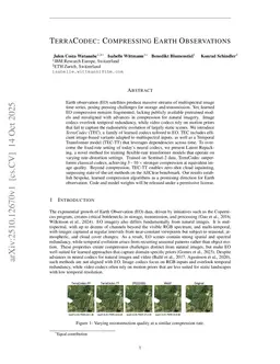 TerraCodec: Compressing Earth Observations